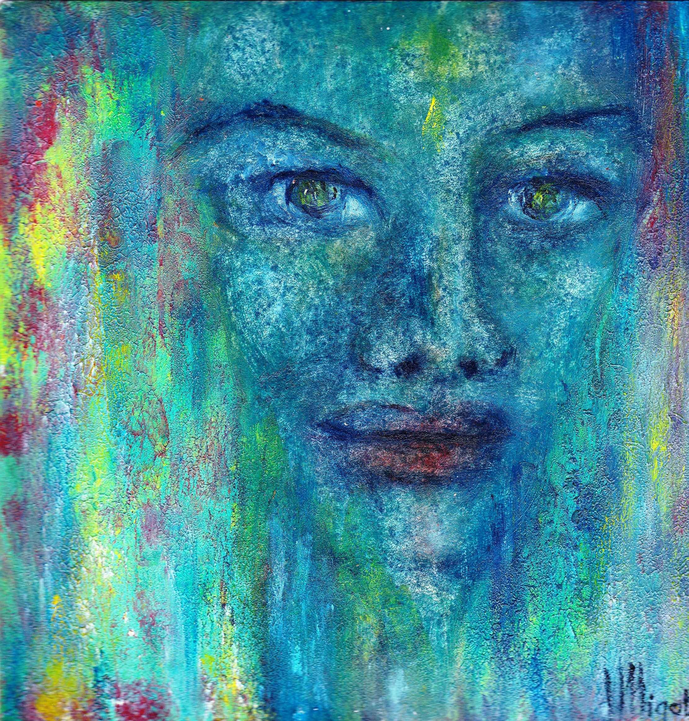 WP_(6) Mystique2 Huile sur PVC 20×20 cm